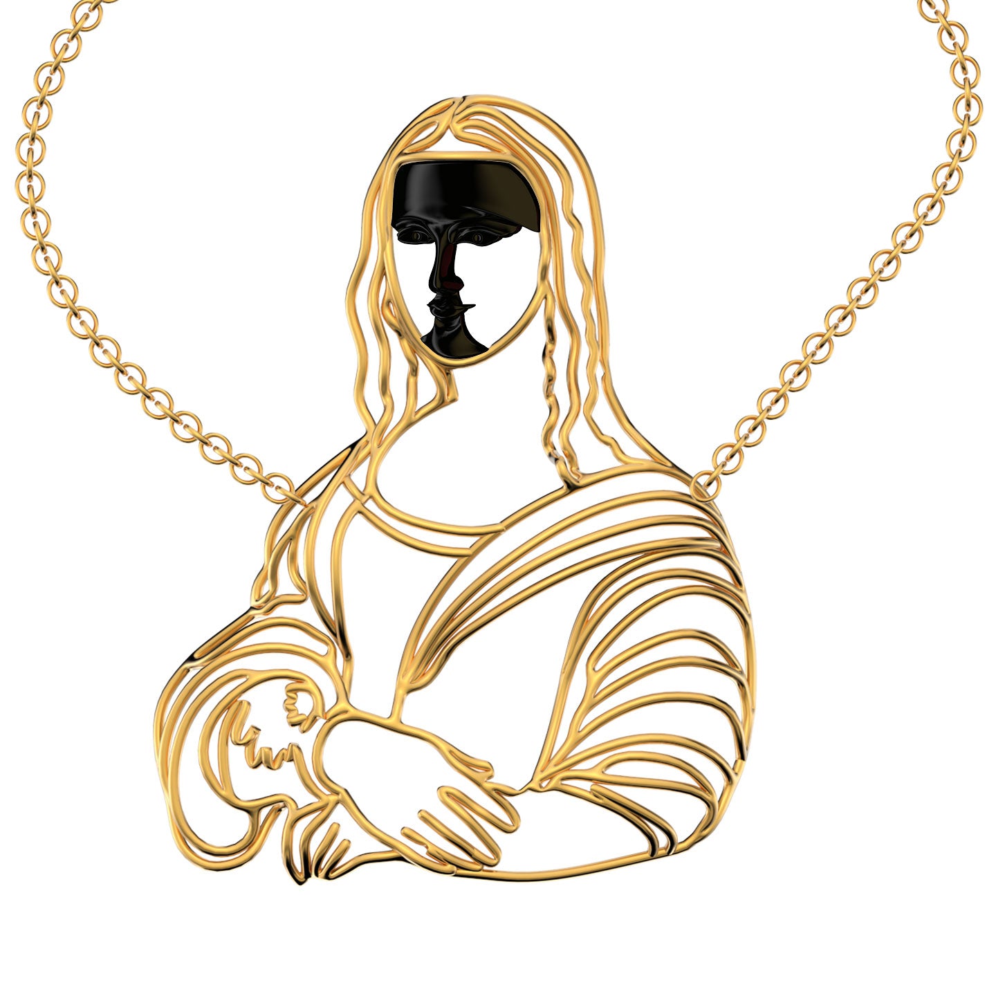 Mona Lisa Pendant