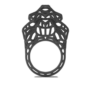 3d printed black ring