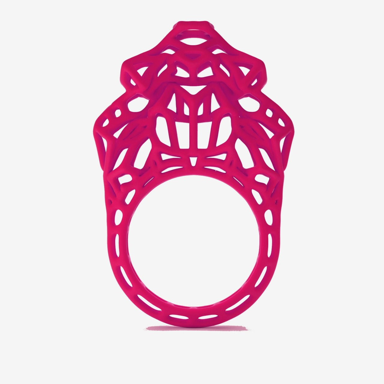 3d printed pink ring