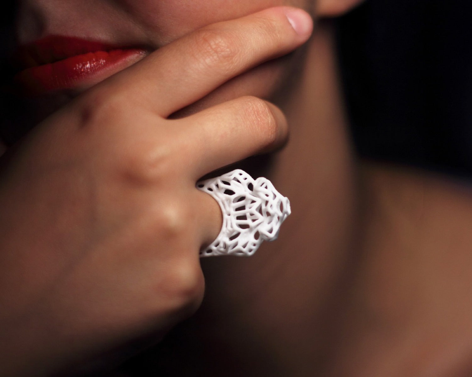 white sunshine ring